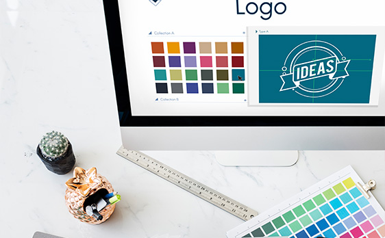 Création de logo, photo du site Grazie di cuore Communication